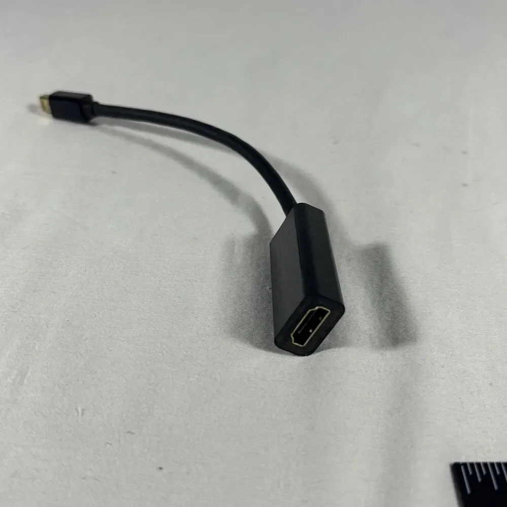 Onn Mini DisplayPort to HDMI Adapter Cable ONA17H0038 Black Converter